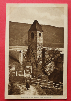 AK Dürnstein in der Wachau / 1910-1925 / Alter Kirchturm / Niederösterreich